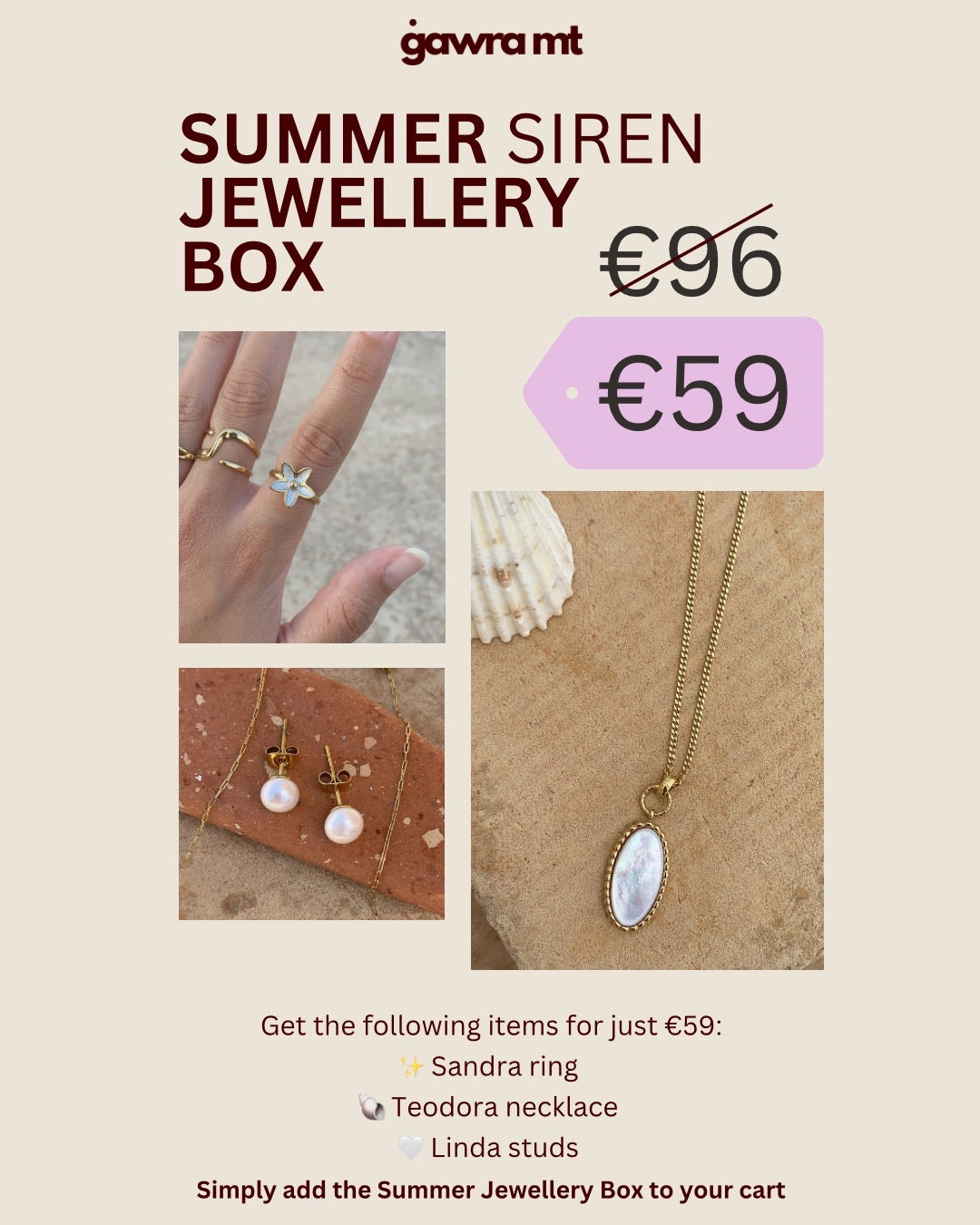 Summer Jewellery Box