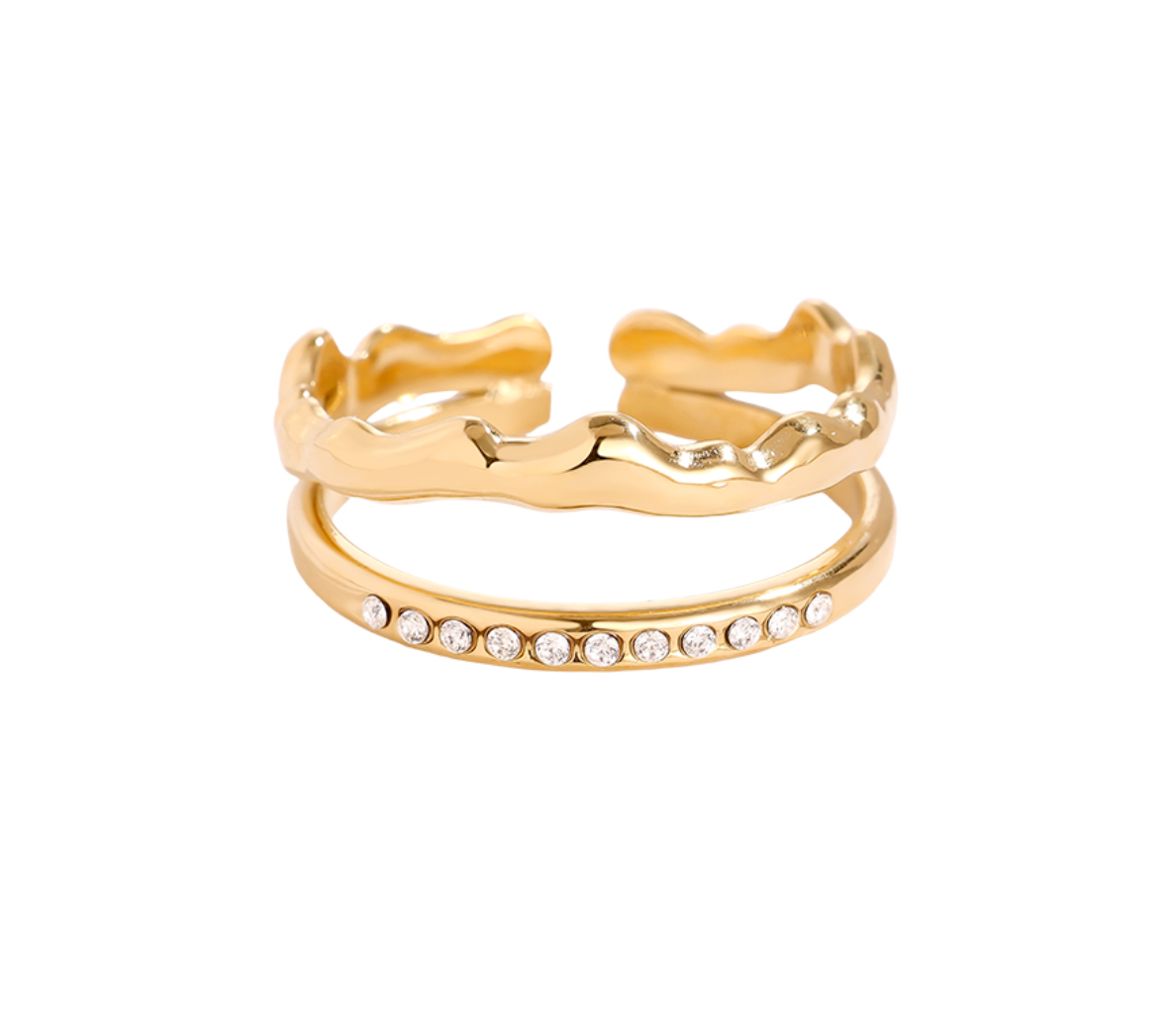 Branch and zirconia ring | NEW